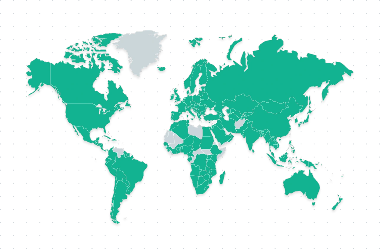 Countries & Regions